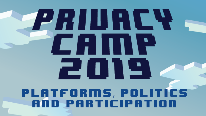 #PrivacyCamp19: Final programme